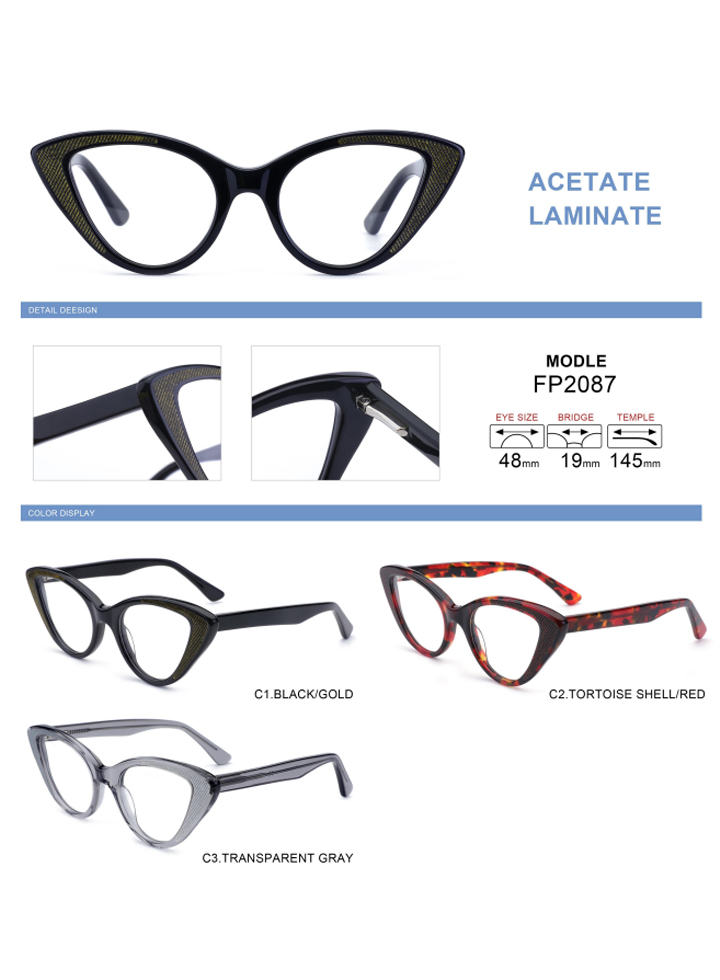 acetate cat eye eyewear