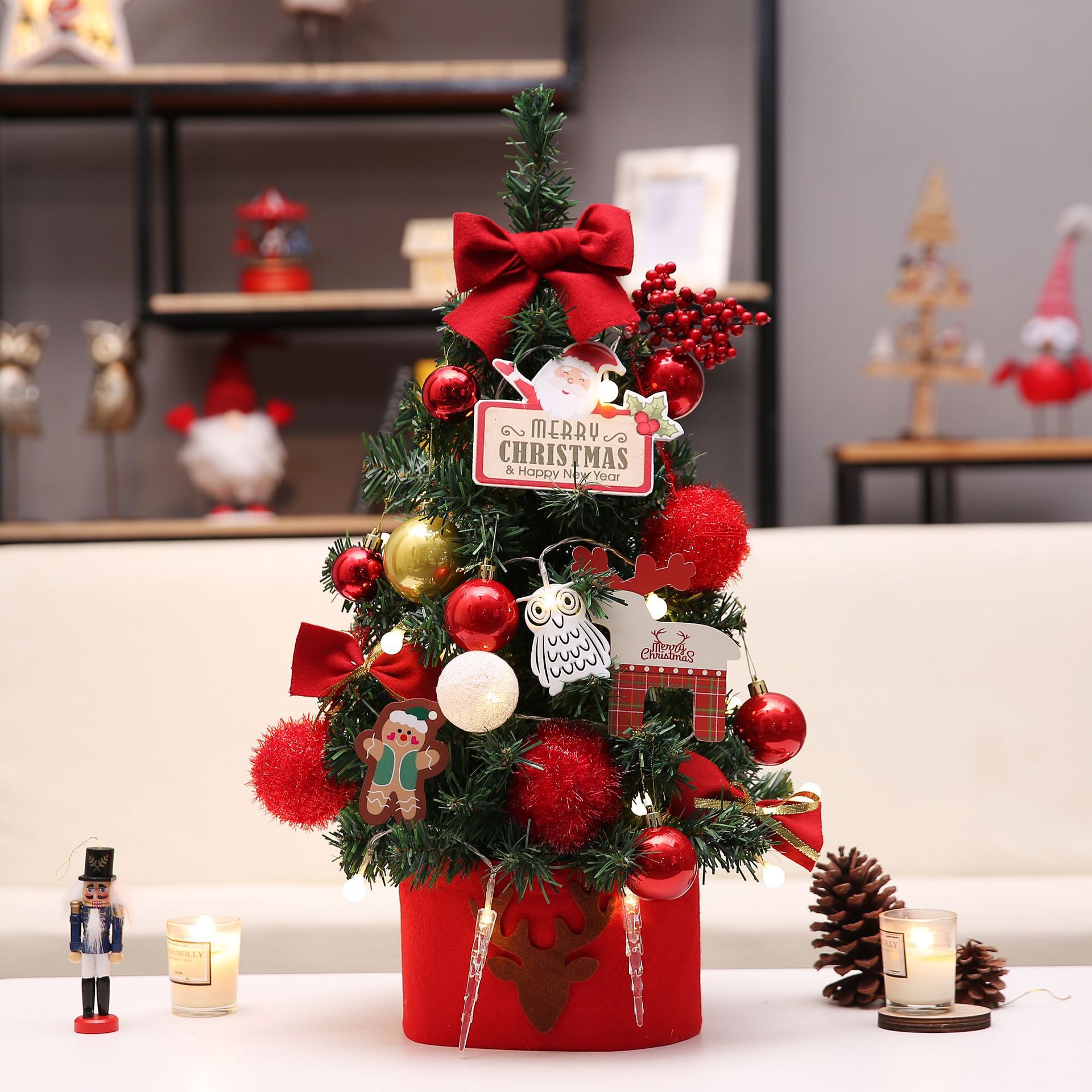 T17 45CM Christmas Tree with 3m Light - www.ecylife.com